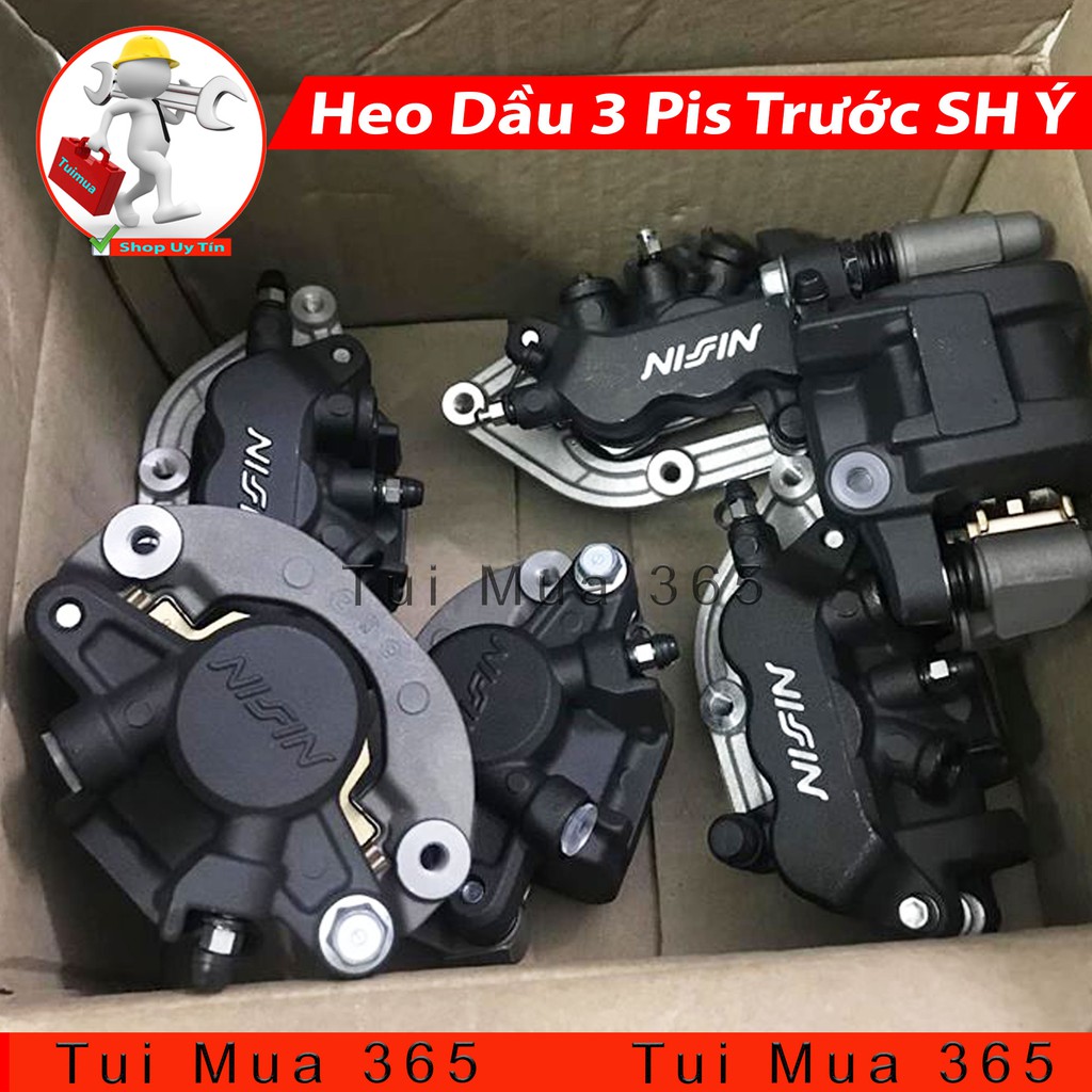 Heo Dầu Bánh Trước NISSIN Cho Honda SH Ý, SH VN, PS, Dylan, A Còng