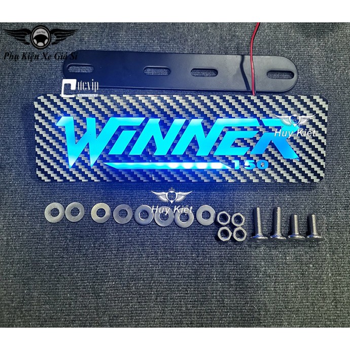 [Giá Hủy Diệt] - (3329) - Bảng Tên Có Đèn Cho Xe Winner, Exciter, Vario, Sirius, Wave Đẳng Cấp