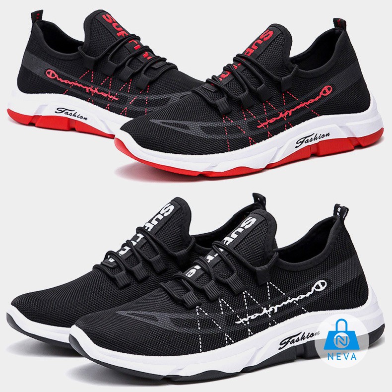 (NEW) Giày Sneaker Nam Vải Lưới Thoáng Khí Năng Động NEVA2566 | BigBuy360 - bigbuy360.vn