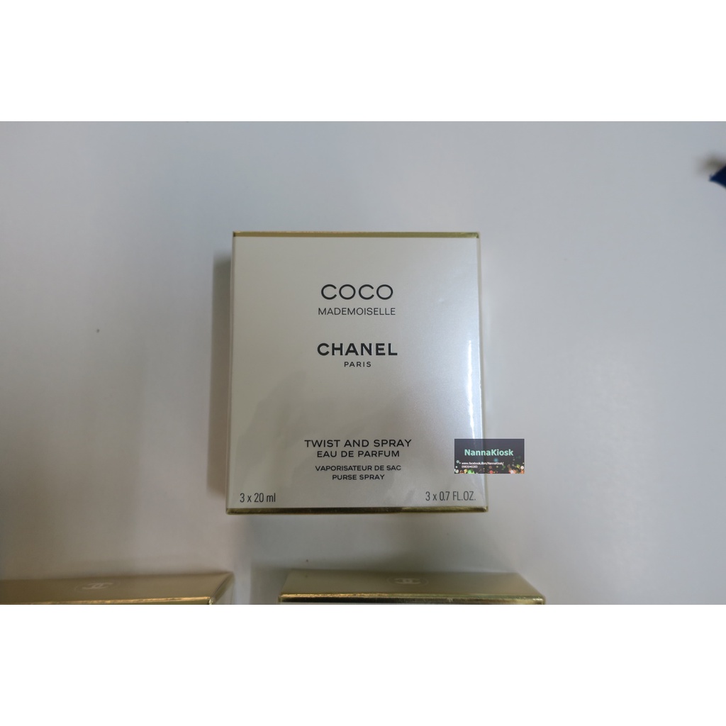 Set Nước hoa nữ Chanel Coco Mademoiselle - EDP 3 chai x 20ml