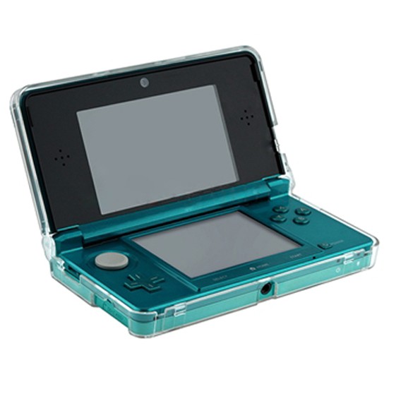 Ốp vỏ cứng trong suốt cho Nintendo 3DS N3DS