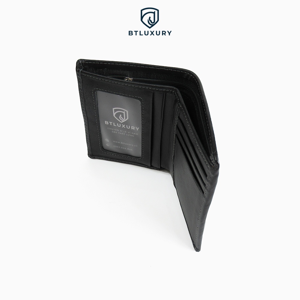 Ví nam Fantastic, da bò Nappa cao cấp, mềm mịn, độ bền cao, bảo hành 12 tháng, Thương hiệu BTLUXURY
