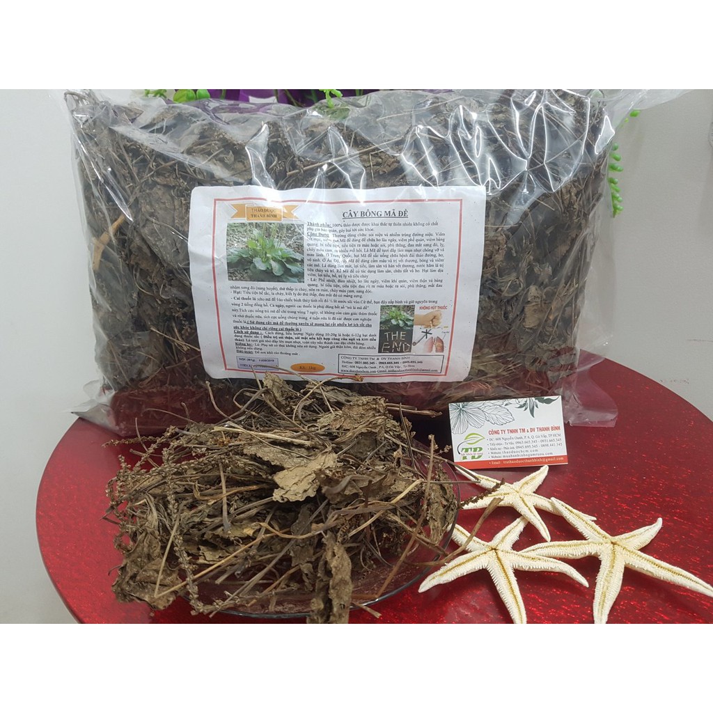 Combo 2Kg Cây Mã Đề Khô - Cây Thuốc Nam Thanh Bình