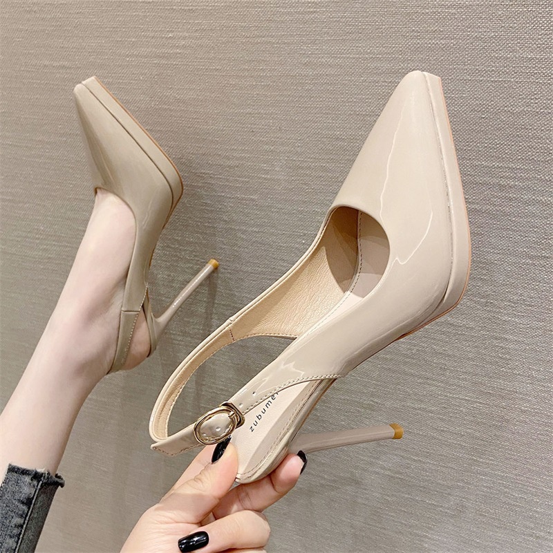 Giày cao gót đế đúp cao 10cm siêu tôn dáng POCI 185