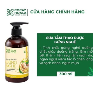 Sữa tắm thảo dược gừng nghệ 300ml