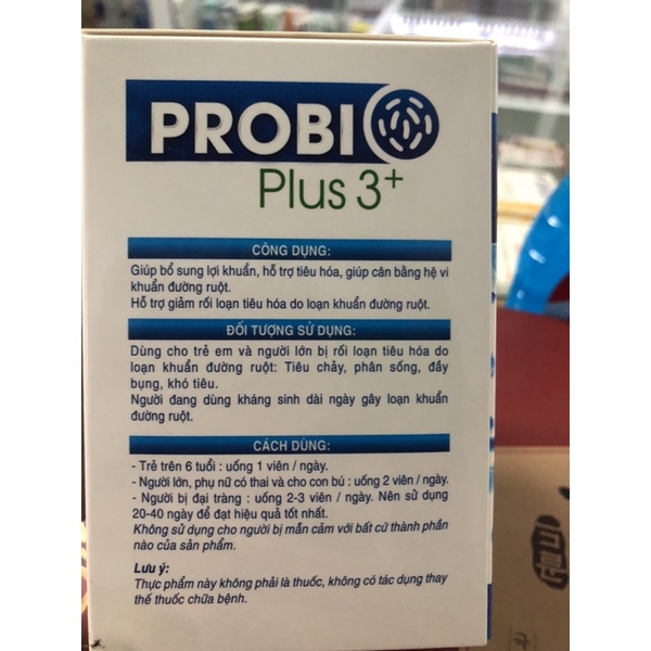 Men tiêu hoá PROBIO PLUS 3+