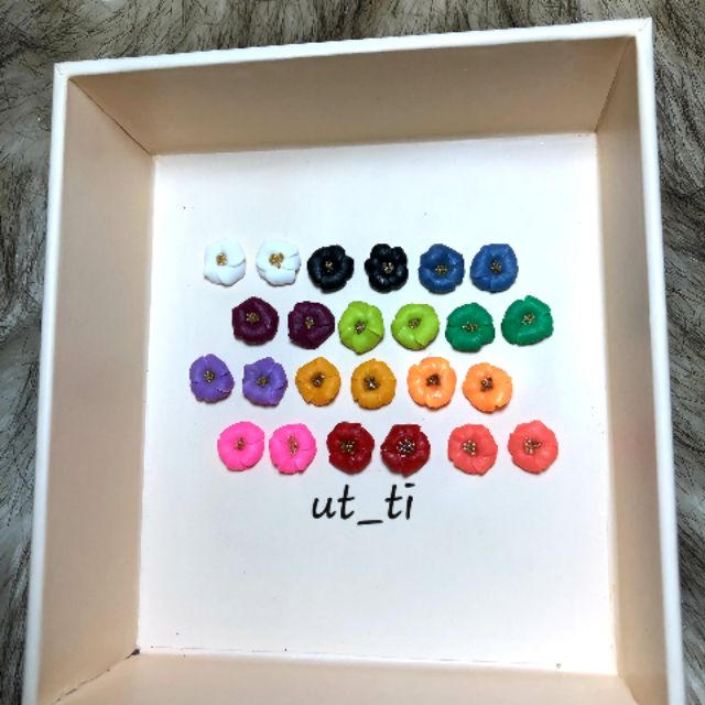 hoa đậu cánh trơn nail