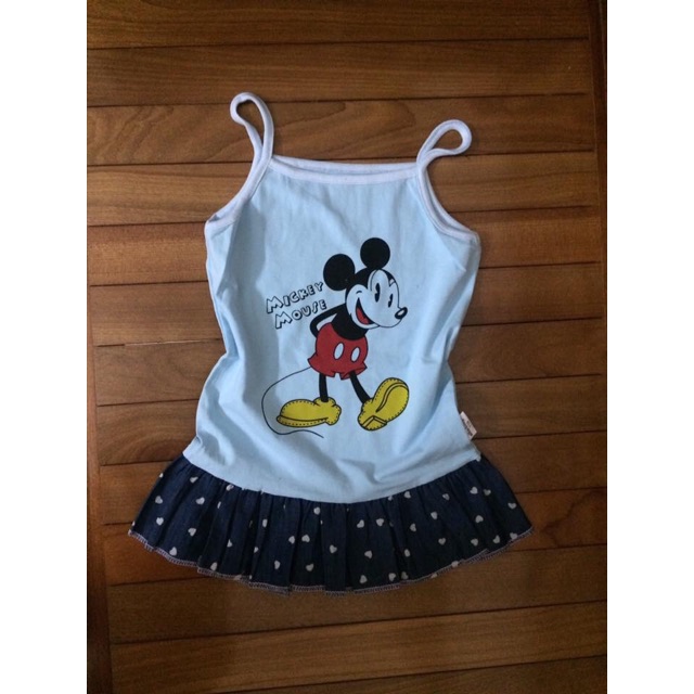 Váy dây mickey cho bé gái