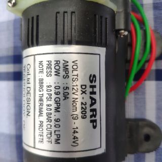 Máy rửa xe vệ sinh máy lạnh mini SHARP - Máy xịt rửa đa năng