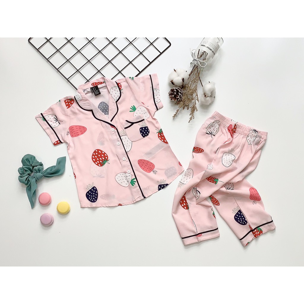 Đồ bộ Pyjama tole F21 QDTN bé gái (10-37kg)