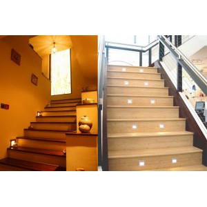 Đèn bậc cầu thang gắn âm tường