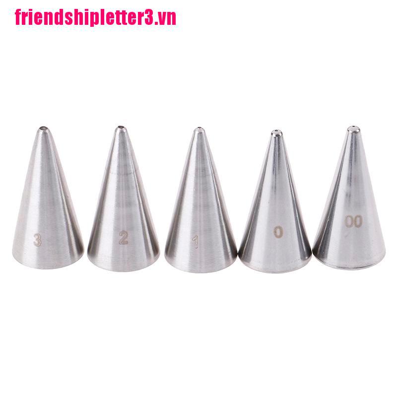 Bộ 3 Đuôi Tròn Trang Trí Bánh Kem 5 Chuyên Dùng