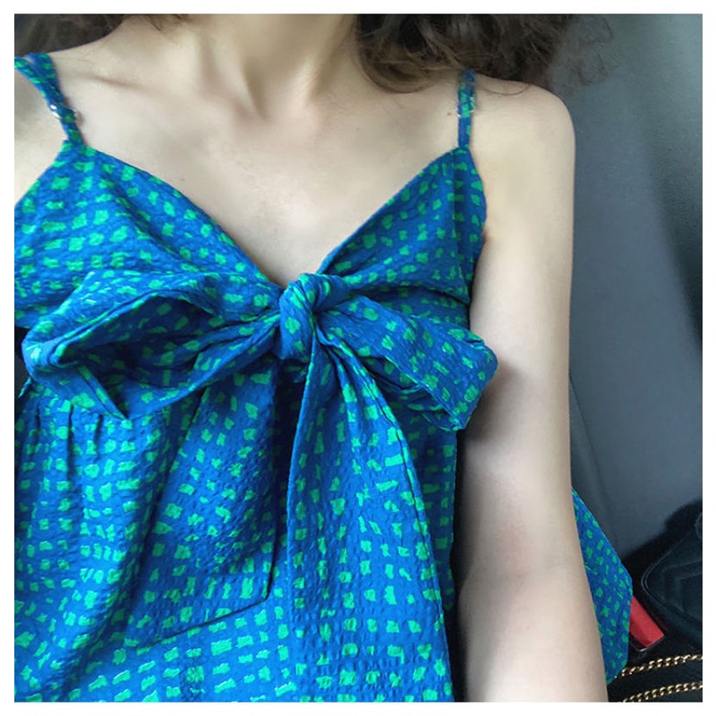 Áo Nữ Ngắn Thắt Nơ Thời Trang Dễ Phối Đồ