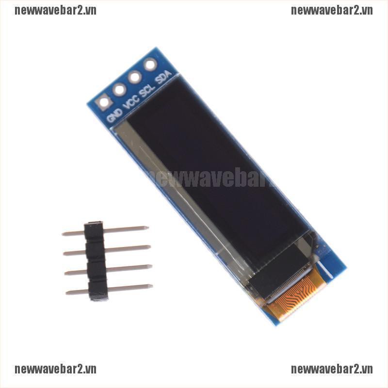 Set 2 Mô Đun Hiển Thị Màn Hình Lcd Iic I2C 0.91 "128X32 3.3v 5v Cho Arduino Pic