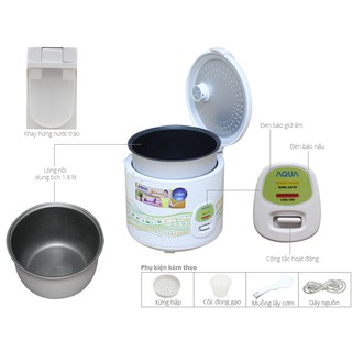 Nồi cơm điện AQUA ARJ-VM18A 1.8L