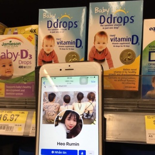 vitamin D3, DDrop Nội địa Canada