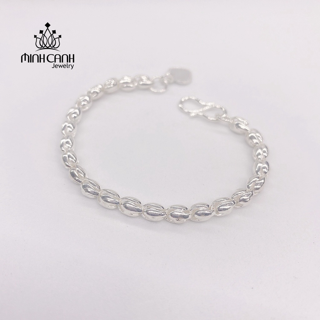 Lắc Bạc Trẻ Em Hạt Gạo Minh Canh Jewelry
