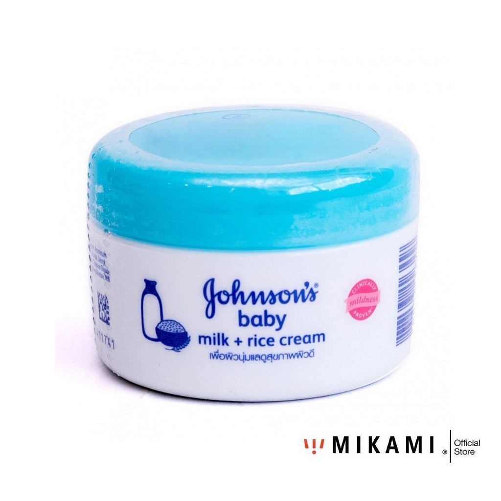 Kem Dưỡng Ẩm Johnson Baby Milk Cream 50G