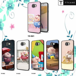 Ốp dẻo Samsung J5 2016, J7 2016 hình Heo con dễ thương x11