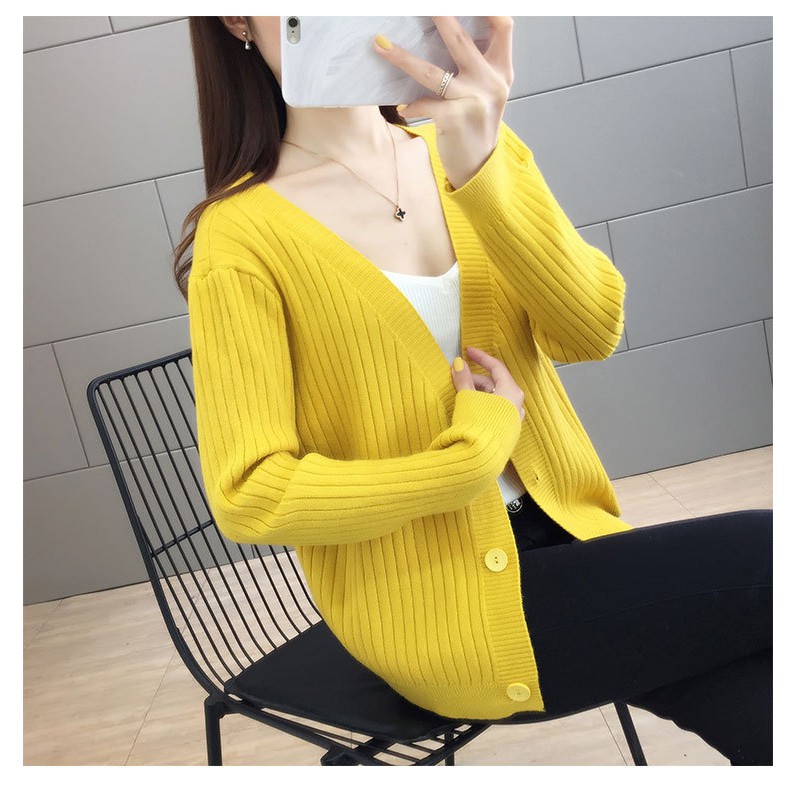 Áo khoác len cardigan nữ