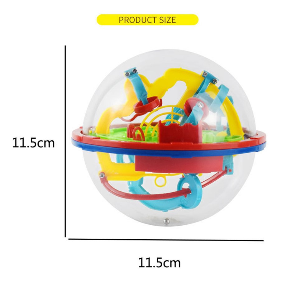 Quả Bóng Mê Cung 3D Đồ Chơi Thông Minh Cho Bé