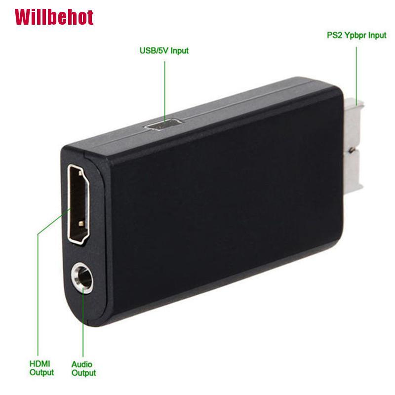 [Willbehot] Hdv-G300 Ps2 To Hdmi 480I/480P/576I Audio Video Converter Adapter For Psx Ps4 [Hot]