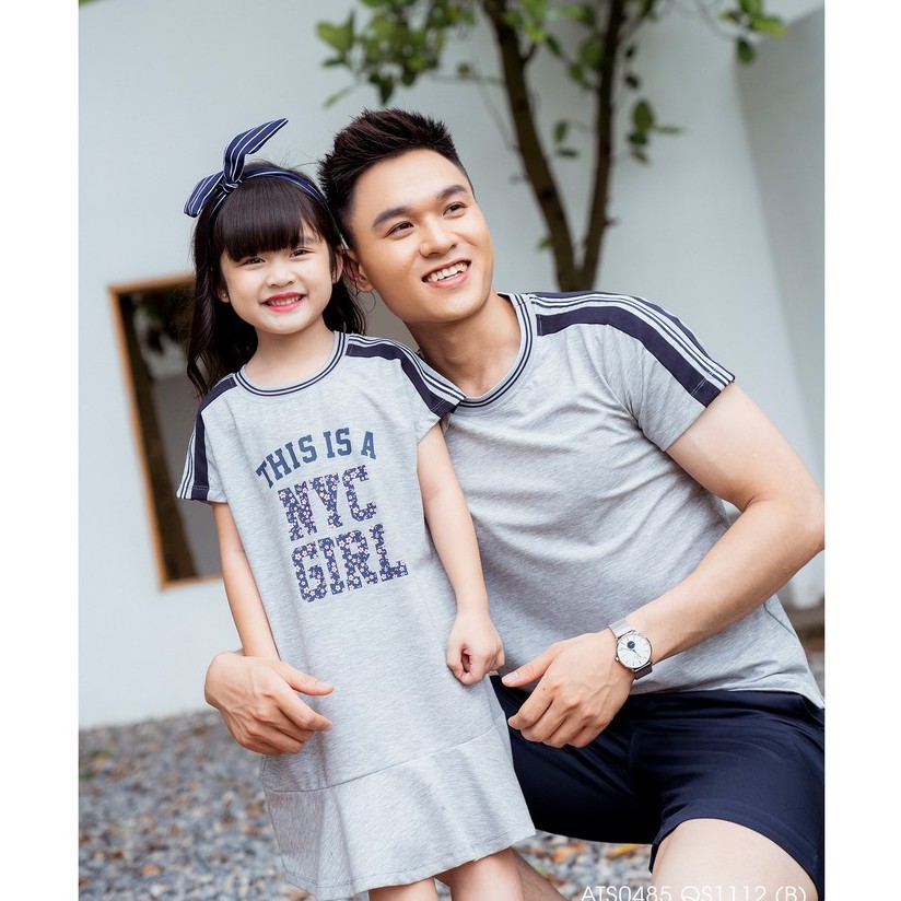 Áo thun nam Emspo bo cổ phối sọc vai ATS0485