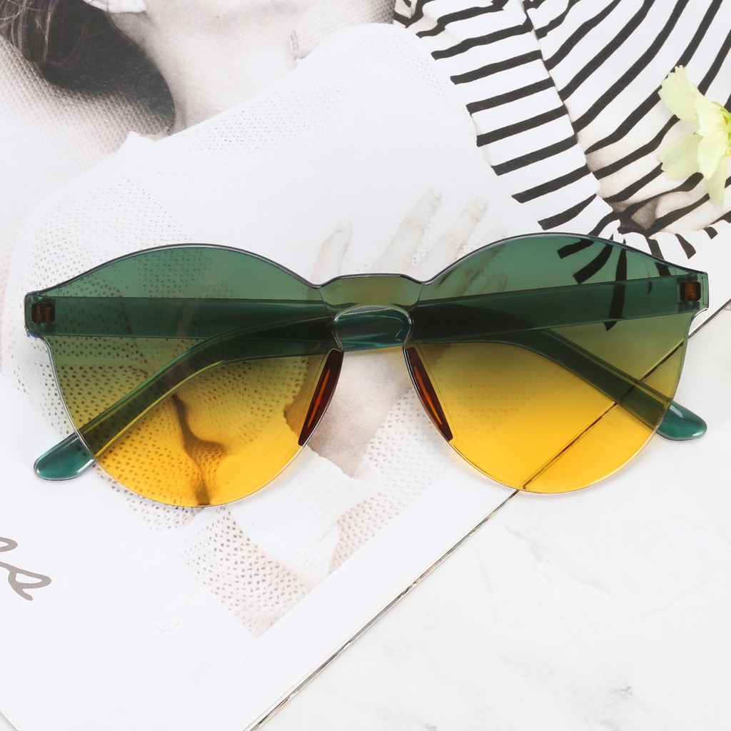 Kính mát không gọng mắt mèo thời trang | BigBuy360 - bigbuy360.vn