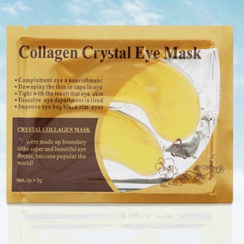 Mặt nạ dưỡng mắt - mask ngủ mắt tinh chất collagen vàng cấp ẩm mờ thâm Hàn Quốc HOT