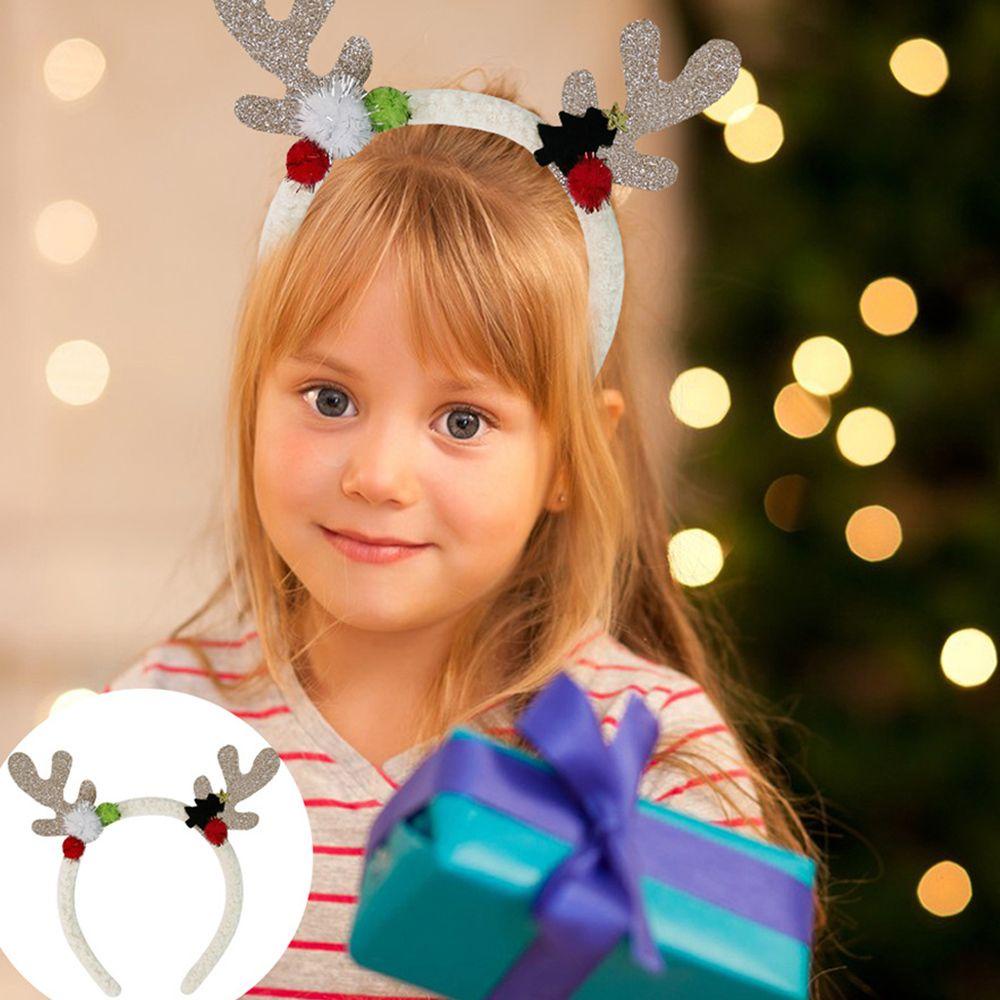 Băng Đô Cài Tóc Hình Tuần Lộc Giáng Sinh Ngọt Ngào Cho Nữ