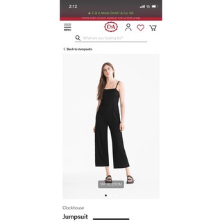 Jumpsuit 2 dây Clokhouse 2 màu