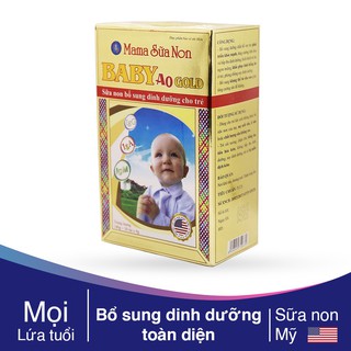Mama Sữa Non Baby A0 Gold bổ sung dưỡng chất toàn diện - Tăng cường sức đề kháng