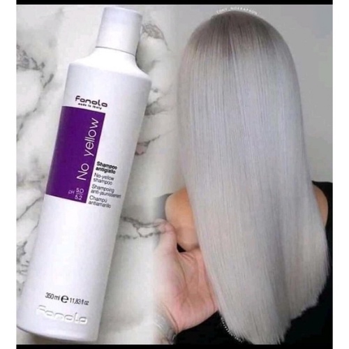 Dầu gội khử vàng Fanola No Yellow 1000ml. Dầu Gội Tím. HÀNG CHÍNH HÃNG. Rin Chan Store