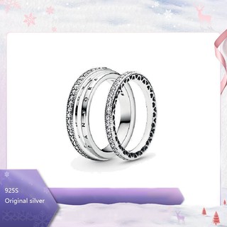 Bộ nhẫn bạc 925 kiểu dáng cổ điển thời trang dành cho cặp đôi