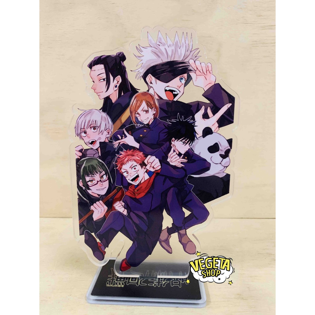 Mô Hình Tượng Standee Acrylic Mica 2 mặt - Jujutsu Kaisen Chú thuật hồi chiến - Yuji Itadori Sukuna Gojo Megumi Nobara