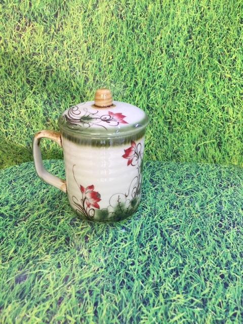 Cốc dáng trụ 330ml Bát Tràng Cao Cấp