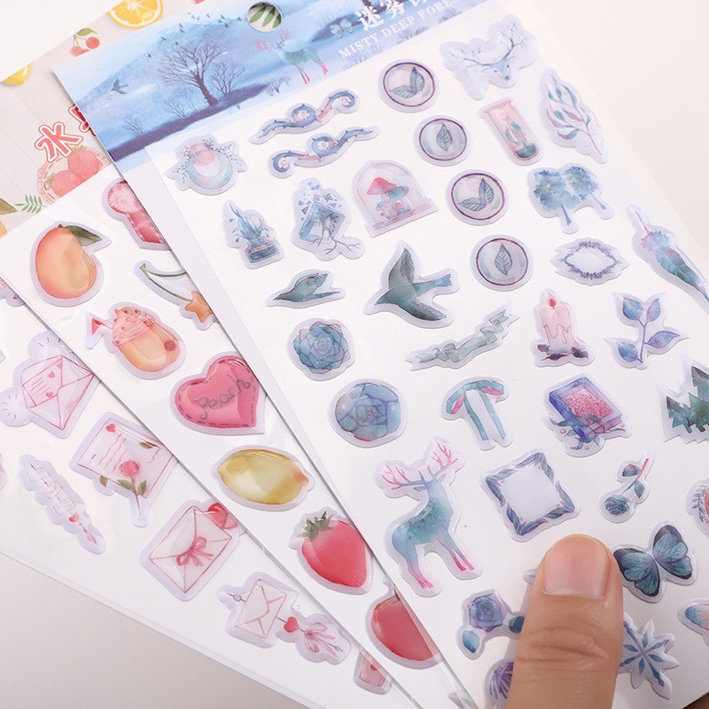 Sticker nổi 3D họa tiết dễ thương (ST15)