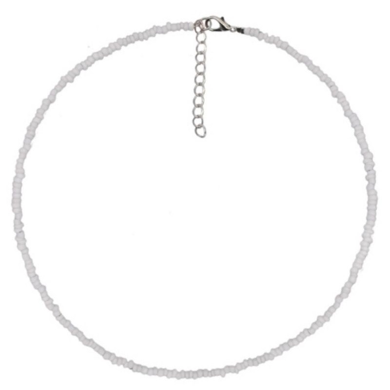 Vòng Cổ, dây chuyền Choker Handmade  đính hạt cườm thời trang dành cho nữ