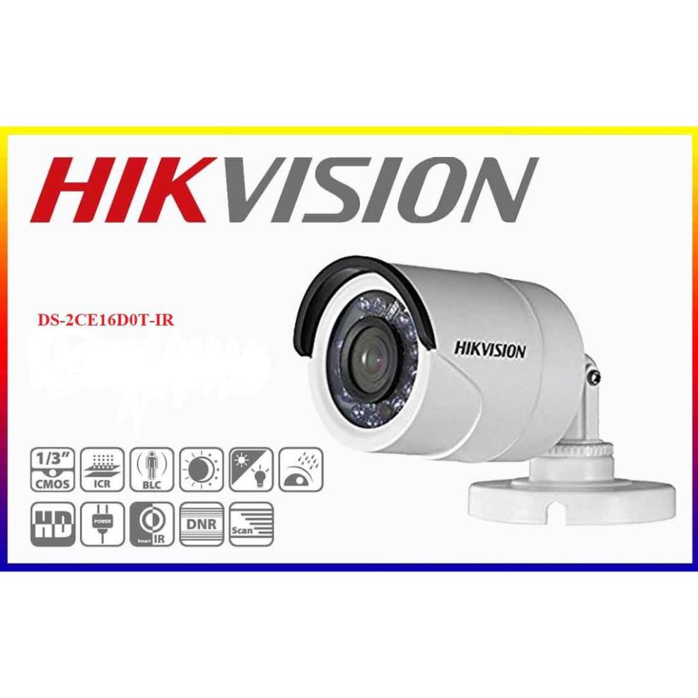 Camera HD-TVI hồng ngoại 2.0 Megapixel HIKVISION DS-2CE16D0T-IR