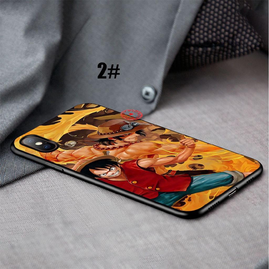 Ốp điện thoại silicon mềm in hình anime One Piece cho iPhone XS Max XR 10 X 6 6s 7 8 Plus 5 5s mã AC139