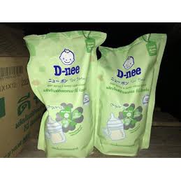 Nước rửa bình sữa Dnee Organic 600ml - Mẫu Mới 2019