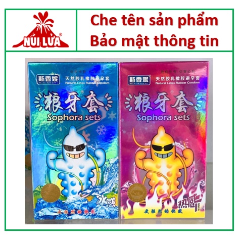 [COMBO] 2 Hộp Bao cao su Gai Nóng, Lạnh Tăng cảm giác - Hộp 24 bao