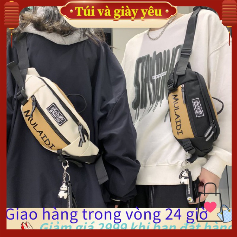 💓Túi và giày yêu💓Túi Đeo Trước Ngực/Đeo Trước Ngực Phong Cách Thời Trang Nhật Bản Dành Cho Cặp Đôi