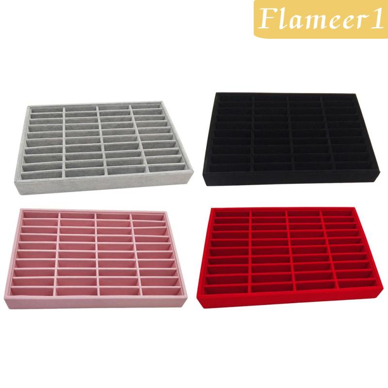 [Flameameer1] Khay 40 Ngăn Đựng Vòng Tay Màu Xám Cho Nam Và Nữ