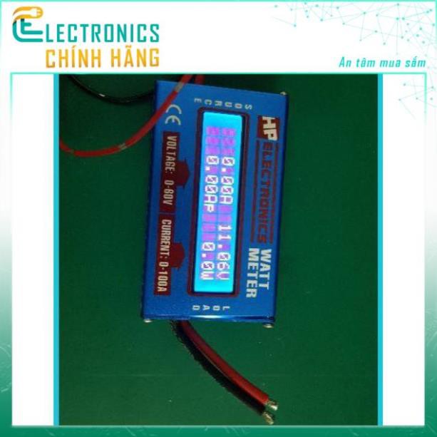 Đồng Hồ LCD Đo Dòng Volt Ampe Dc 0-100A 0-60V