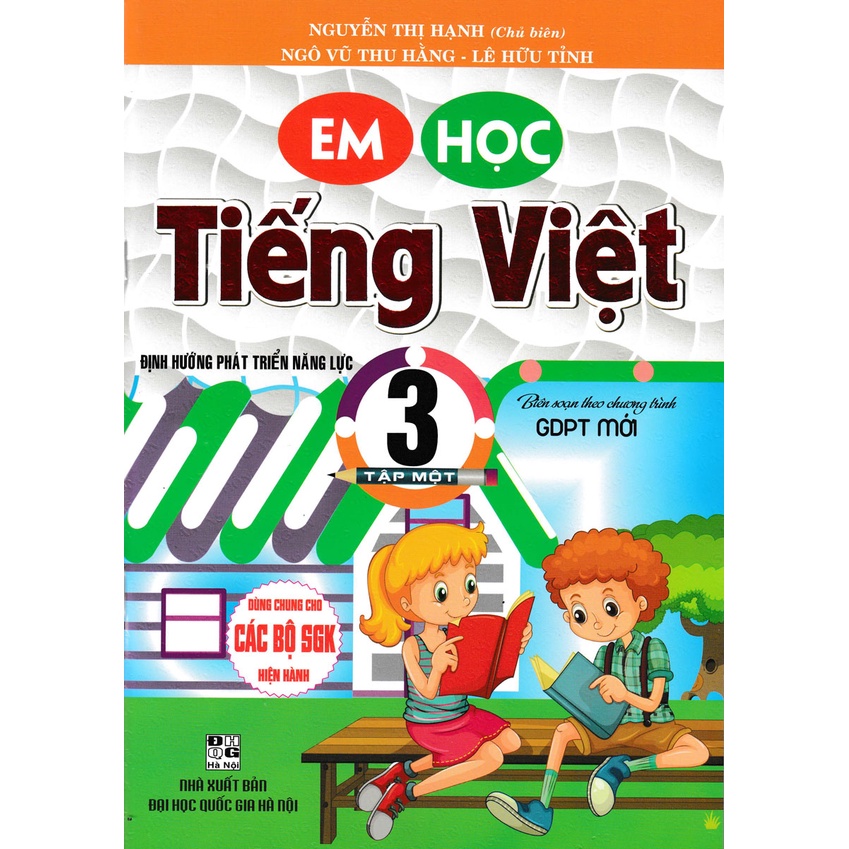 Sách - Combo Em Học Tiếng Việt 3 (Biên Soạn Theo Chương Trình GDPT Mới) (Bộ 2 Cuốn)
