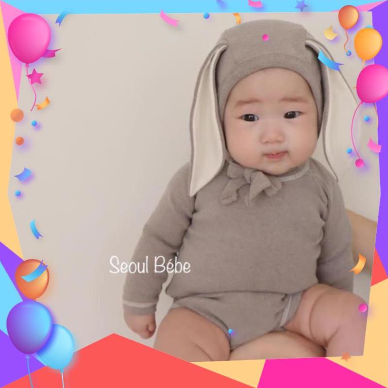 Bộ bodysuit thỏ tai dài bộ thỏ tai dài Peekaboo T1122 Teppi13 BUXU Shop