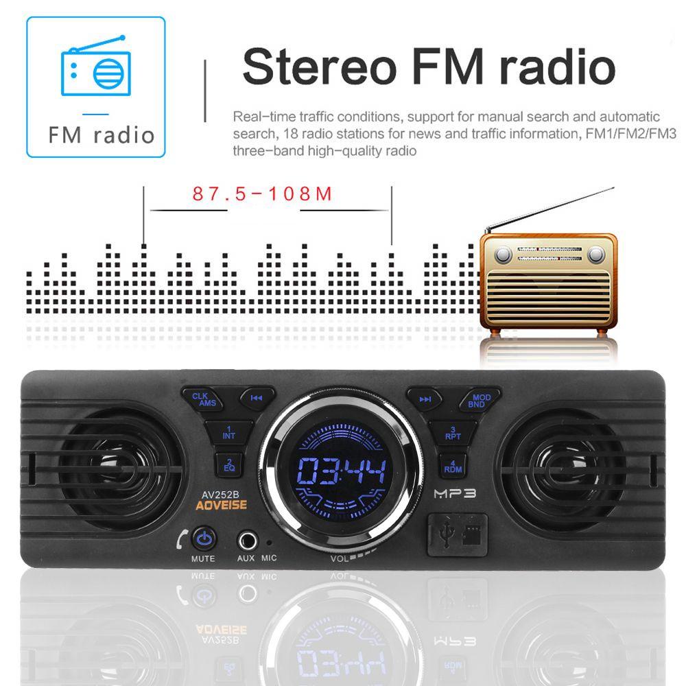 Máy Nghe Nhạc MP3 Âm Thanh Nổi Rảnh Tay Cho Xe Hơi