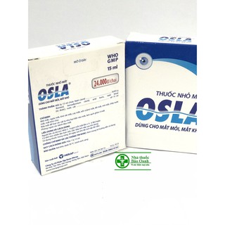 Nhỏ mắt Osla Giảm mỏi mắt,khô mắt