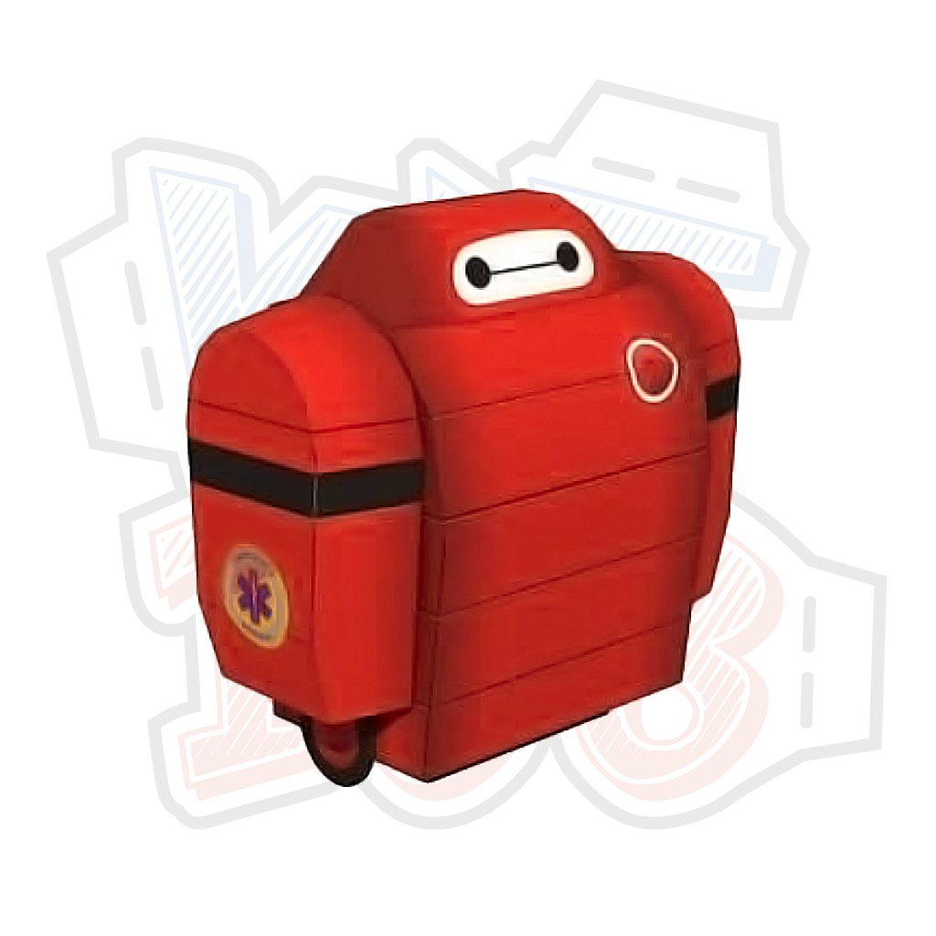 Mô hình giấy Anime Baymax Container - Big Hero 6